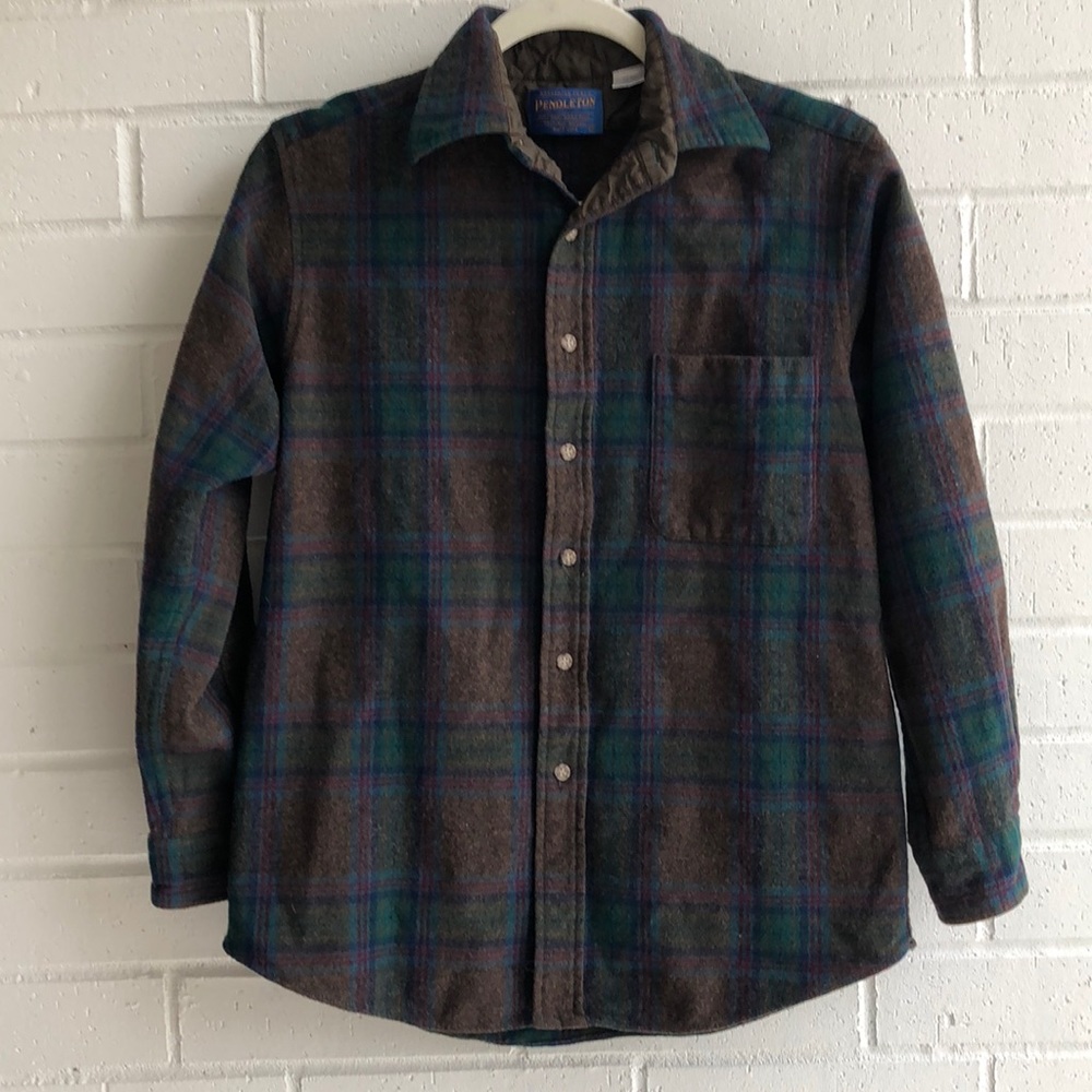 Pendleton Virgin Wool Button Up